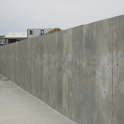 Concrete Security Wall